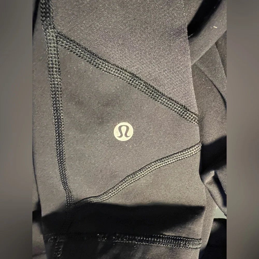 🖤Capri Drawcord Leggings | Rear Back Zipper Pocket & 2 Side Slip-In Pockets | 4